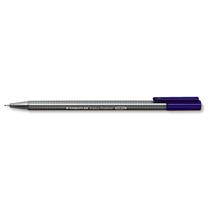 Fiberpenn STAEDTLER triplus 0,3mm blå Tørkesikker penn med vannbasert blekk 